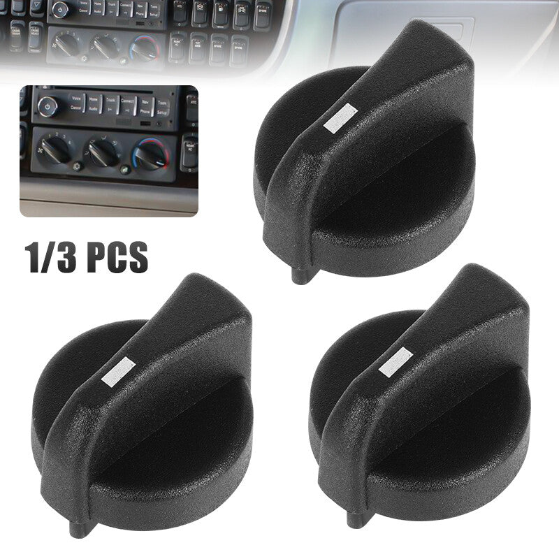 3PCS A/C Heater Control Knobs Switch 121-0001-000 for Peterbilt 330 335 379 387