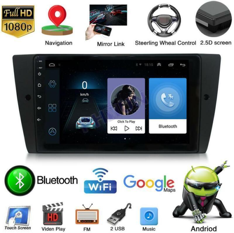 for BMW E90 E91 E92 E93 w/ Canbus 9 Android 9.1 Car Radio Head Unit 2+32GB GPS