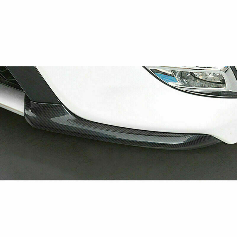 for Toyota for Camry 2018-2023 Carbon Look Front Bumper Lip Spoiler Guard Cover Trim