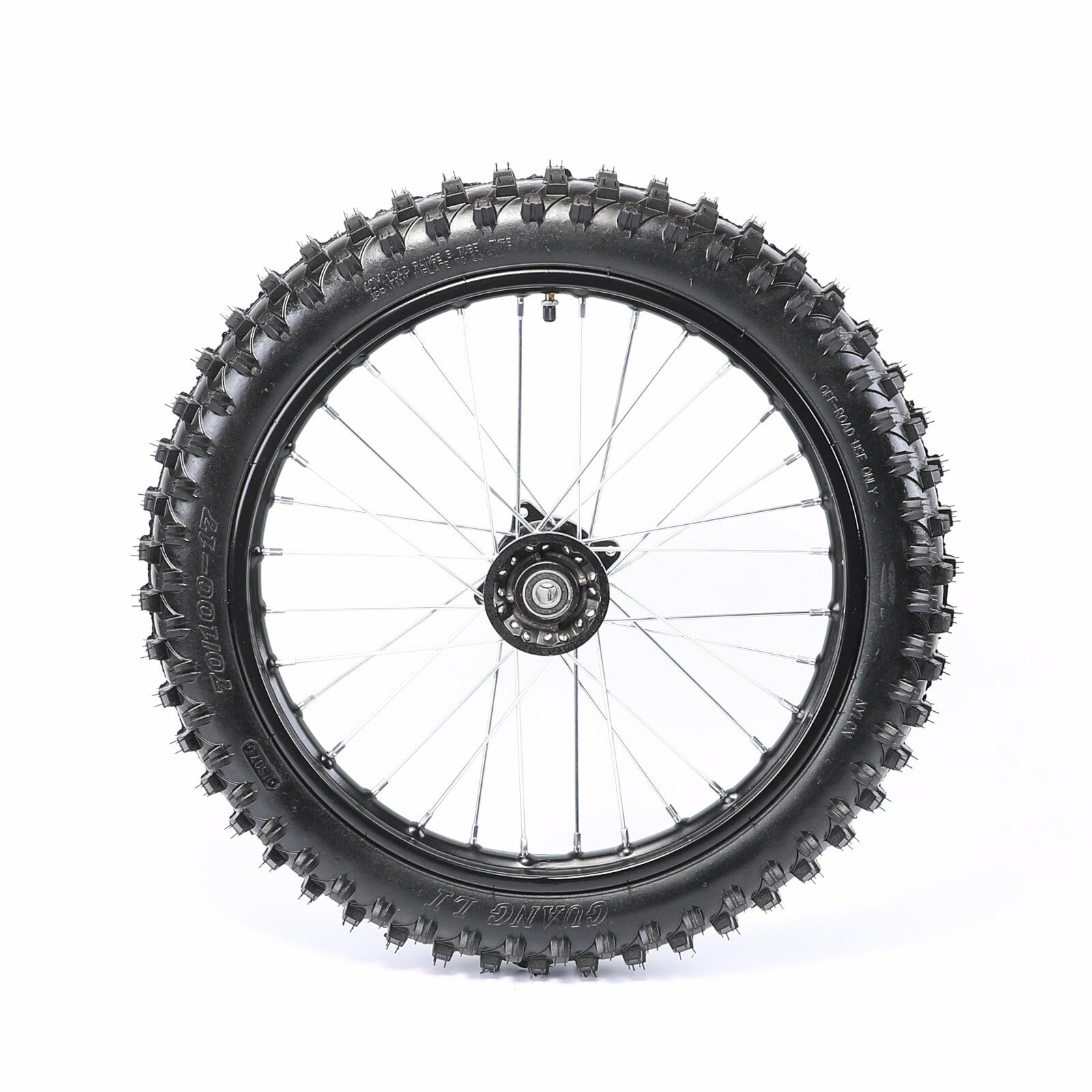17-inch front wheel 70/100-17 tire and rim assembly for Dirt Pit bikes Apollo 125CC 150CC