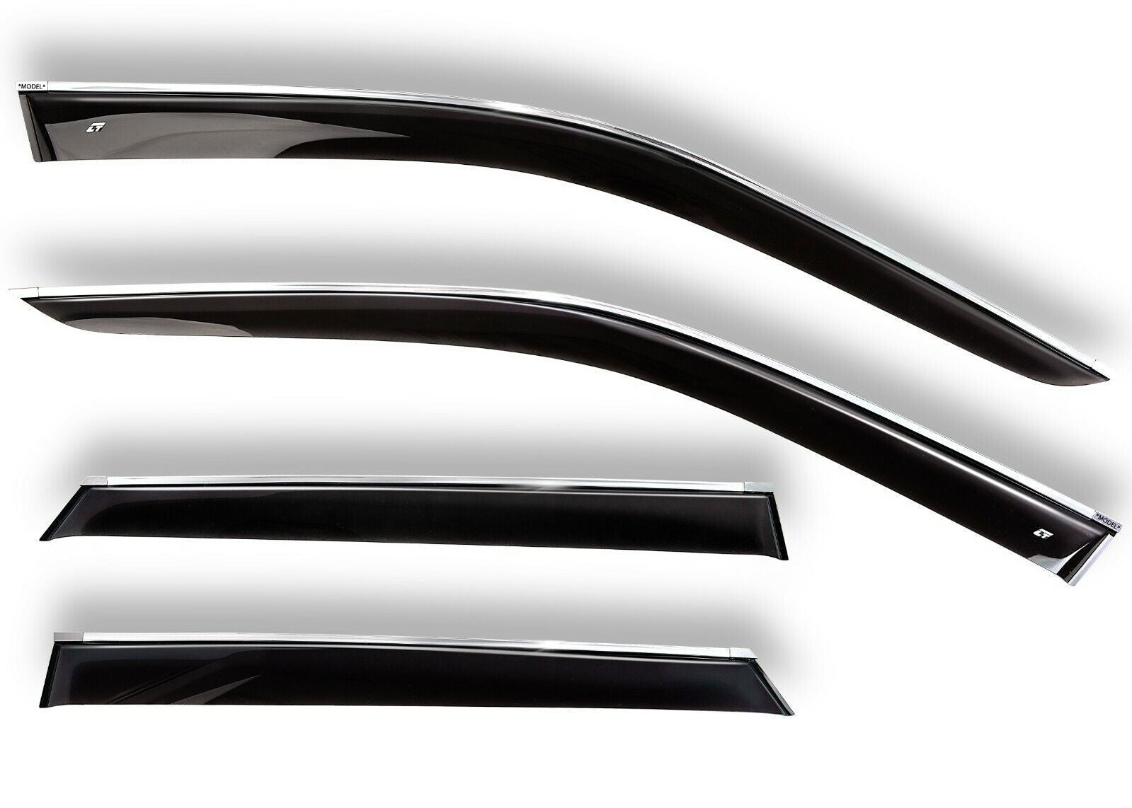 for Acura for RDX 2013-2018 Side Window Wind Visors Sun Rain Guard Vent Deflectors