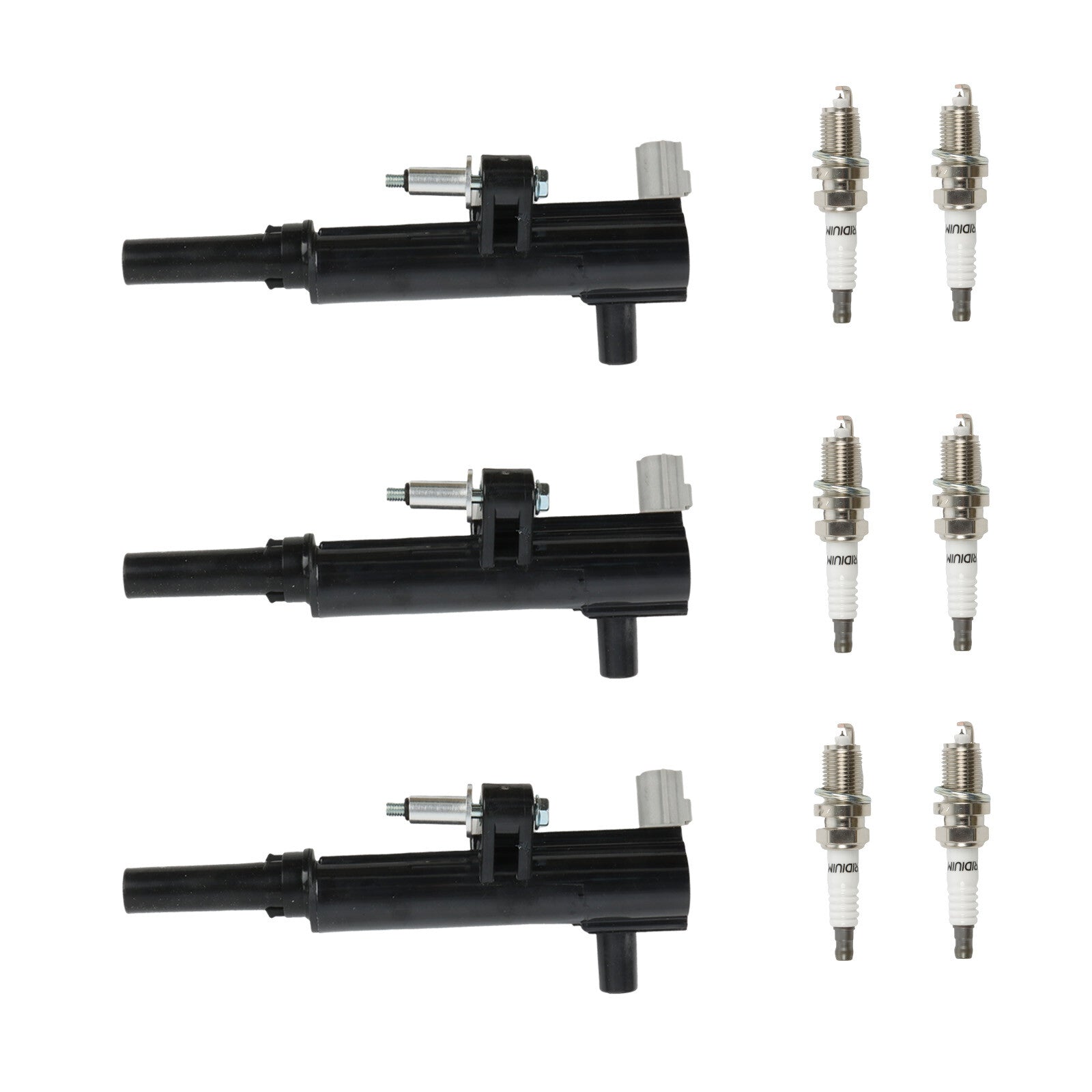 Ignition Coils  Spark Plugs for Jeep Liberty for Dodge for Ram 1500 3.7L UF640 7100
