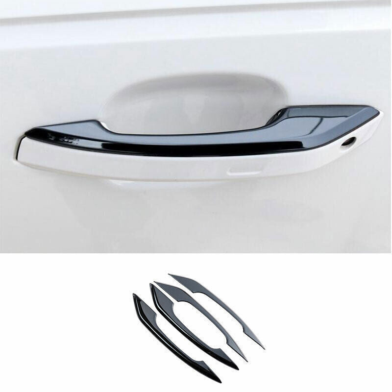for Audi Q5 2018-2021 Black Titanium Car Exterior OutSide Door Handle Cover Trim