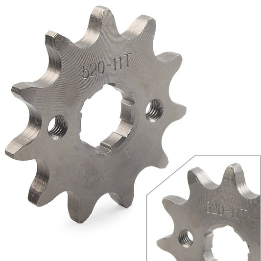 Chain Front Sprocket Cog For 125cc-250cc Dirt Pit Bike ATV Go Kart 520-11T 20MM