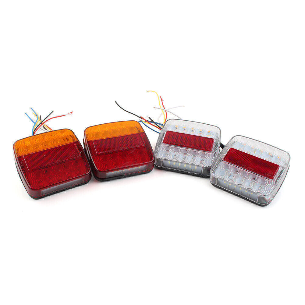 12V 26LED Rear Tail Light Indicator Light Trailer Truck Lorry Boats Vans Caravan