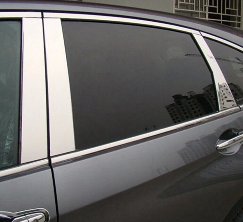for Honda CRV/CR-V 2012-2016 Silver Stainless Window Pillar Panel Trim Cover 6P