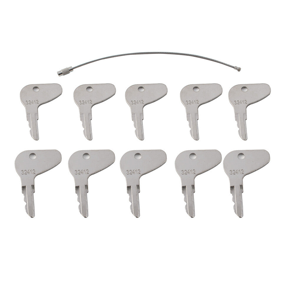 Z¨¹ndschl¨¹ssel 32412 H32412 35260-31852 F¨¹r Kubota L2250 L3400 L3901 MX5000 10St