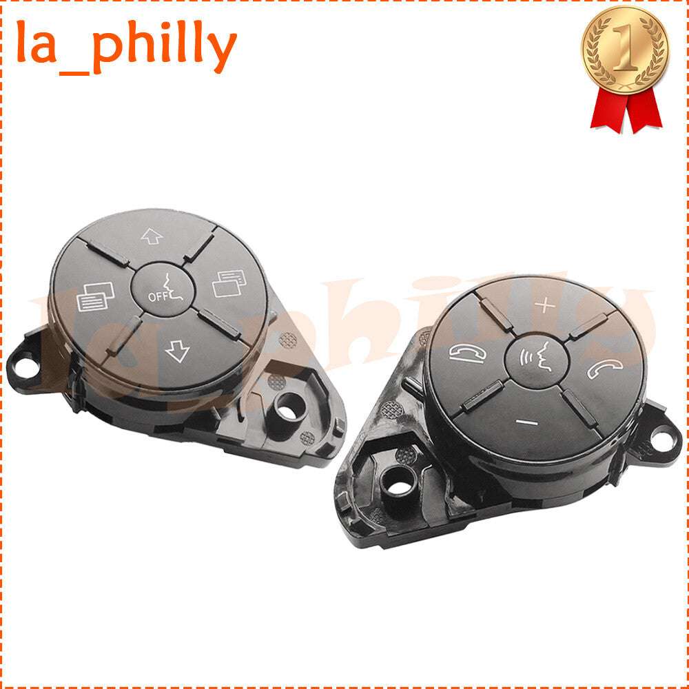 for Mercedes-Benz 2006-2011 ML GL RHLH Steering Wheel Switch Repair Button Gray