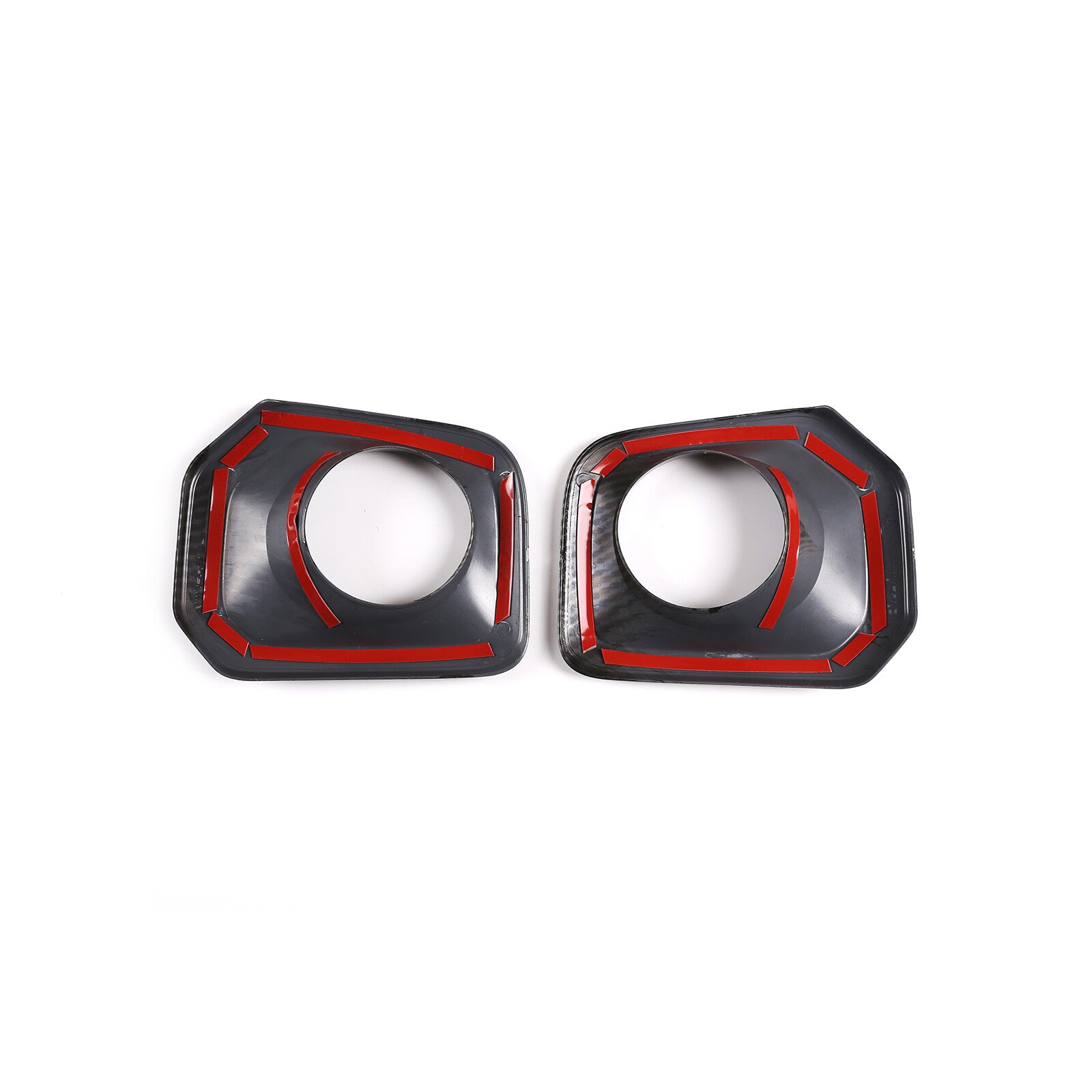 Matte black ABS exterior rearview mirror base cover trim for Hummer H2 2003-2009