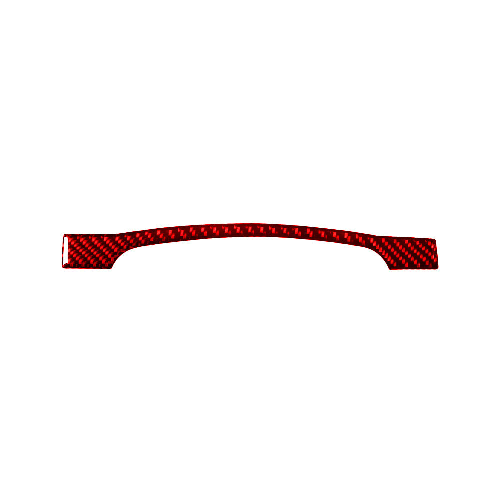 Red Carbon Fiber Below Speedometer Trim Cover for Volkswagen for Tiguan 2013-2017