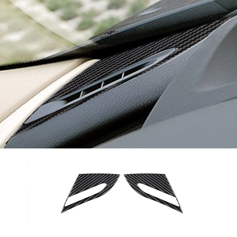 Carbon fiber dashboard air socket cover for BMW 6 Series E63 E64 04-10