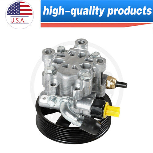 Power Steering Pump 21-5363 Aluminum for Toyota 4Runner for Sienna Tundra V6