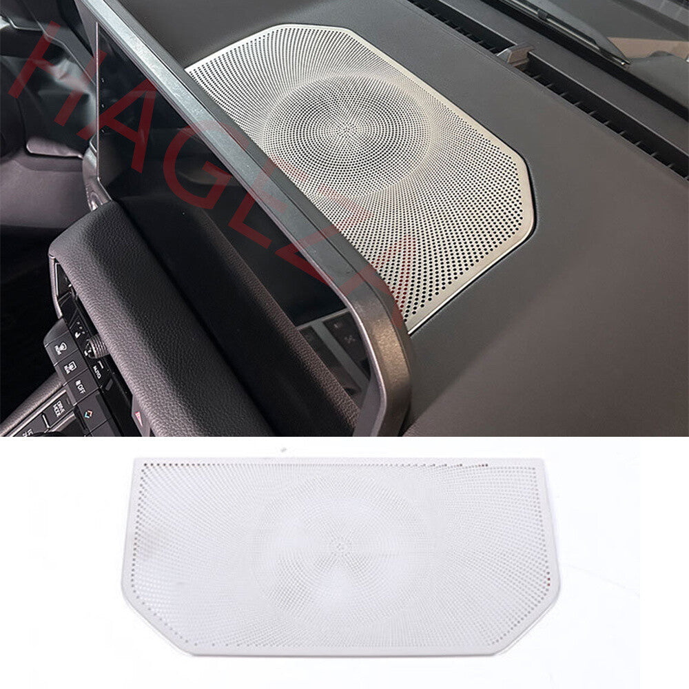 Steel Silver Car Dashboard Speaker Net Cover For Toyot@ for Land Cruiser LC250 2024+