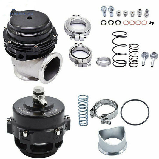 44mm MVR external wastegate V-flange + 50mm Turbocharger V-Band Blow Off Valve