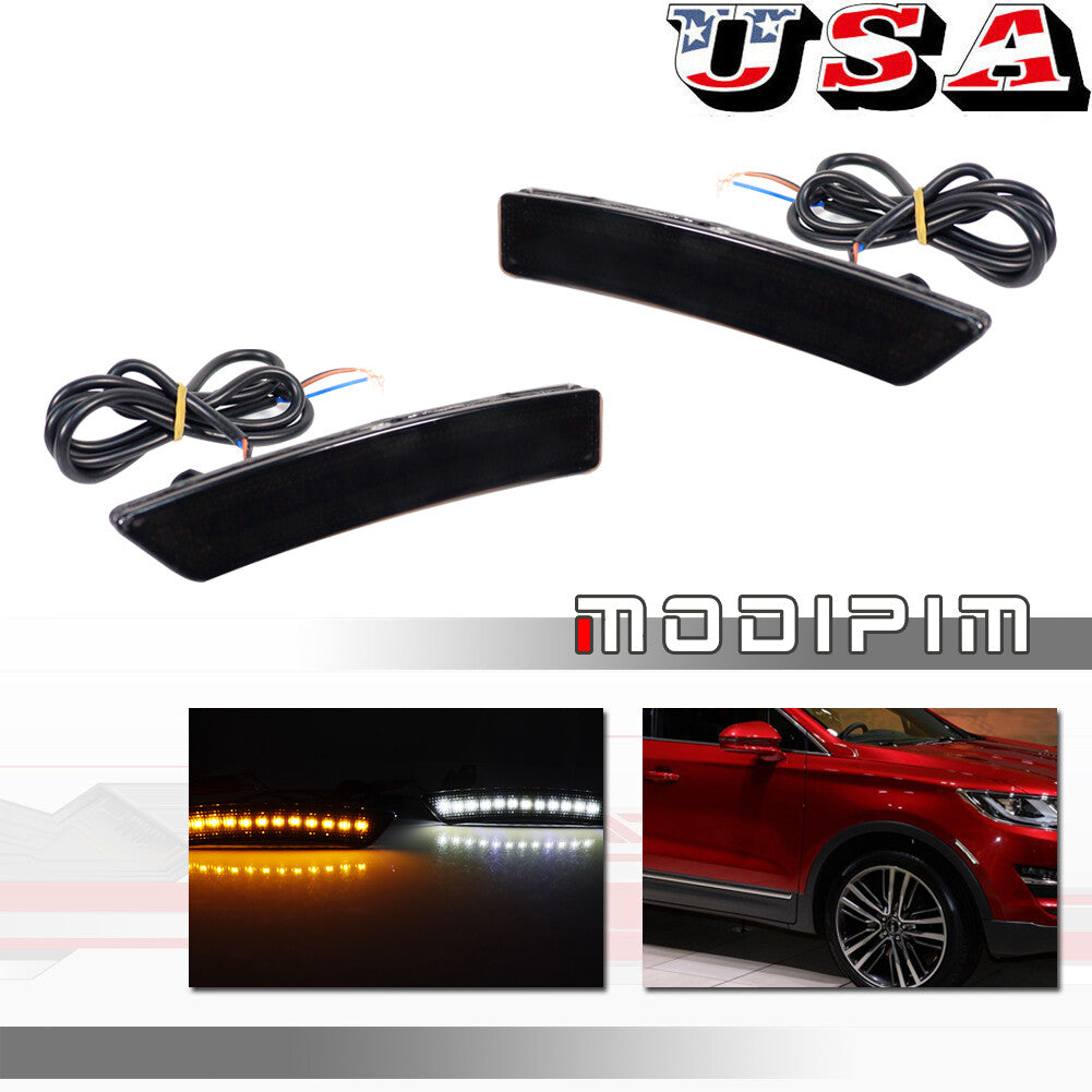 Suitable for 16-22 for Lincoln Nautilus MKX Sequence Signal Switch LED Side Marker Light