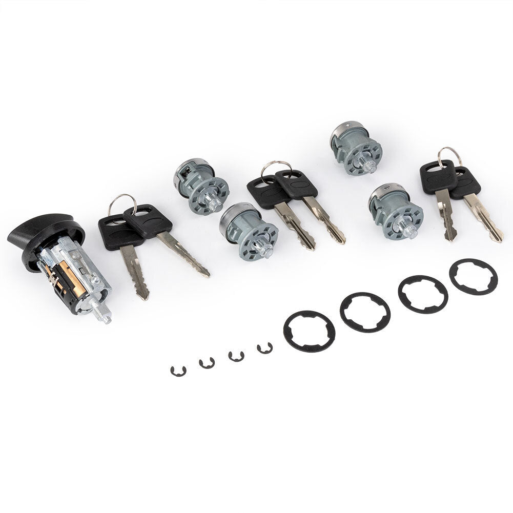 Ignition Cylinder 4 Door Lock Set 703369 for Ford Econoline Van E150 E250 E350