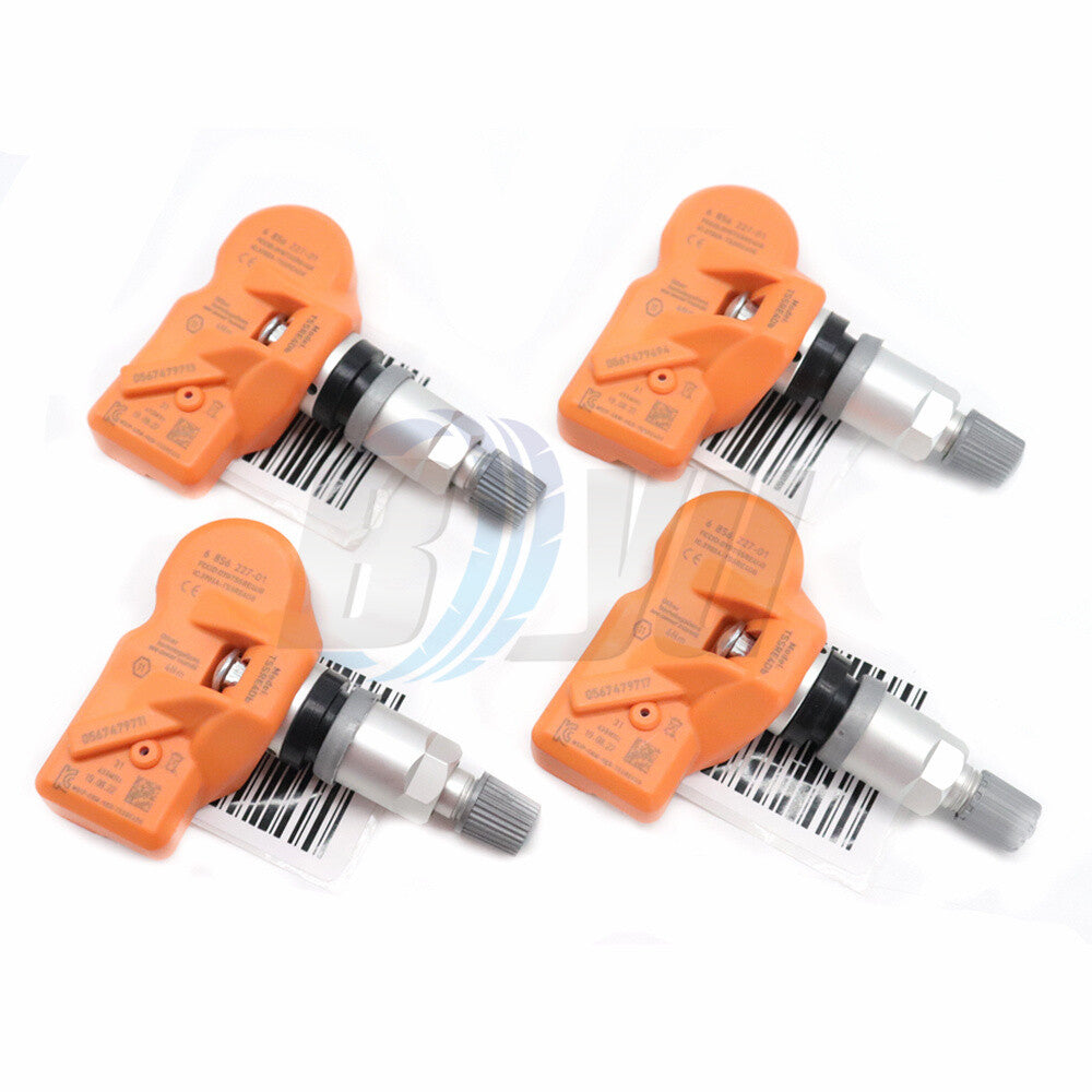 4x 433MHz TPMS New Tire Pressure Sensor 36106856227 for BMW X3, X5, Z4, for Mini Cooper
