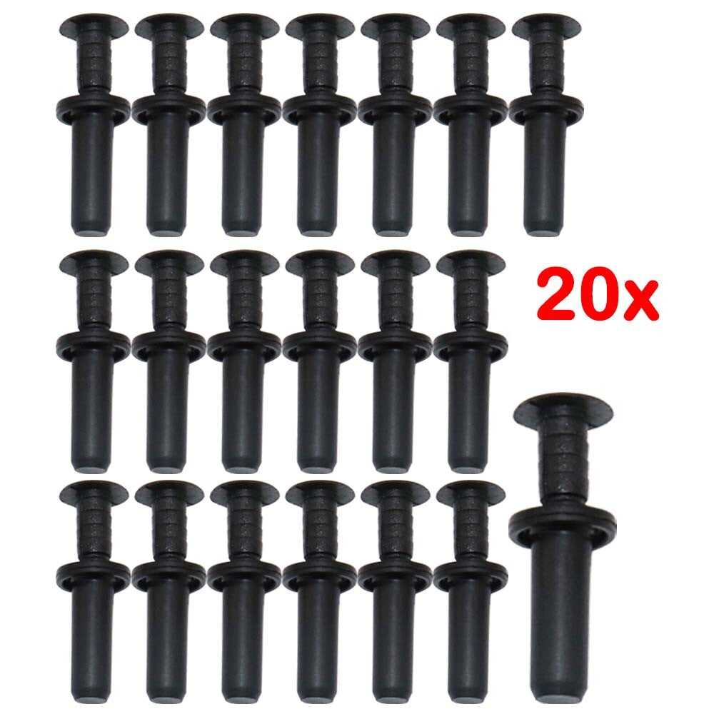 New 20Pcs Multi Purpose Rivet Push-Type Retainers for Mercedes-Benz 0009915940