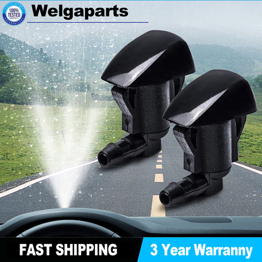2x for Toyota for Sienna Windshield Wiper Jet Washer Nozzle Water Spray 85381AE020