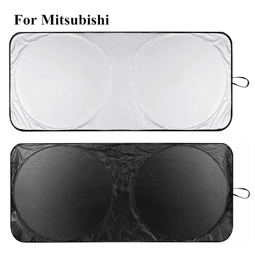 for Mitsubishi Car Windshield Sun Shade Window Screen UV Shield Visor Cover