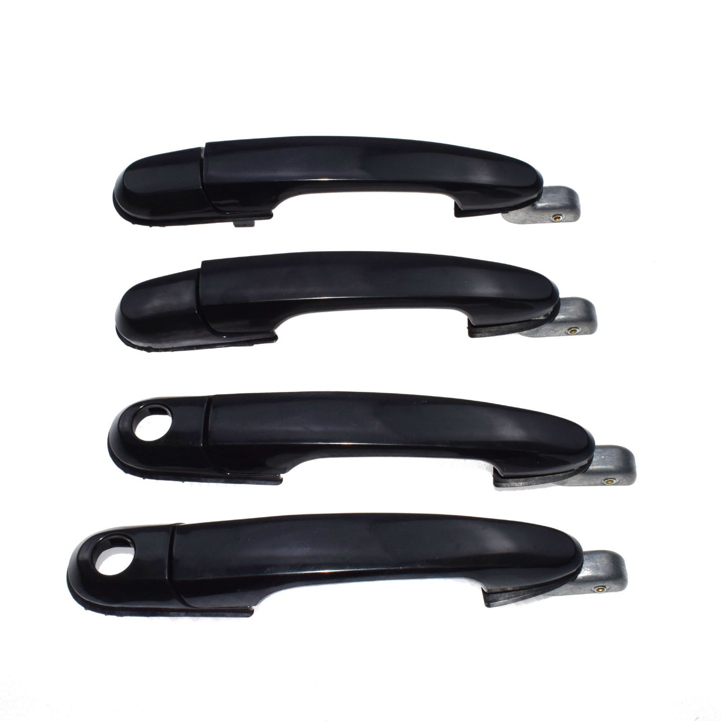 Brand new original black exterior door handle 4-piece set suitable for 05-09 for Hyundai for Tucson .
