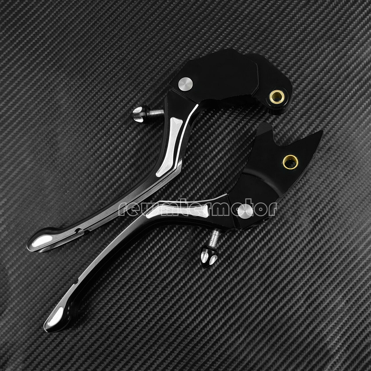 CNC Black Chrome Brake Clutch Lever Fit For Indian Scout Model 2013-2014 2017