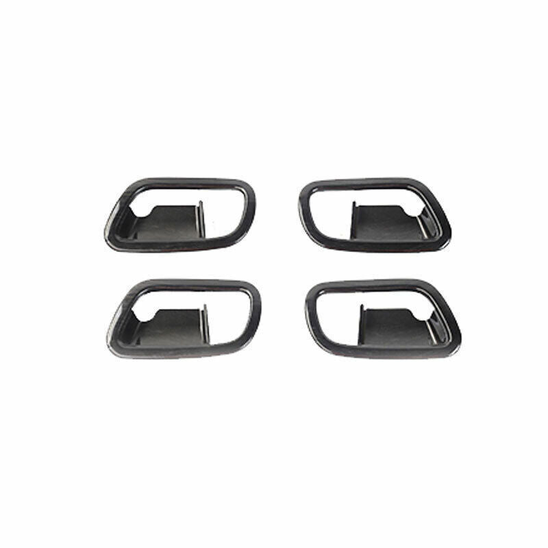 Inner Door Handle Bowl Cover Trim for Nissan Armada Y62 2017-20 Black Wood Grain