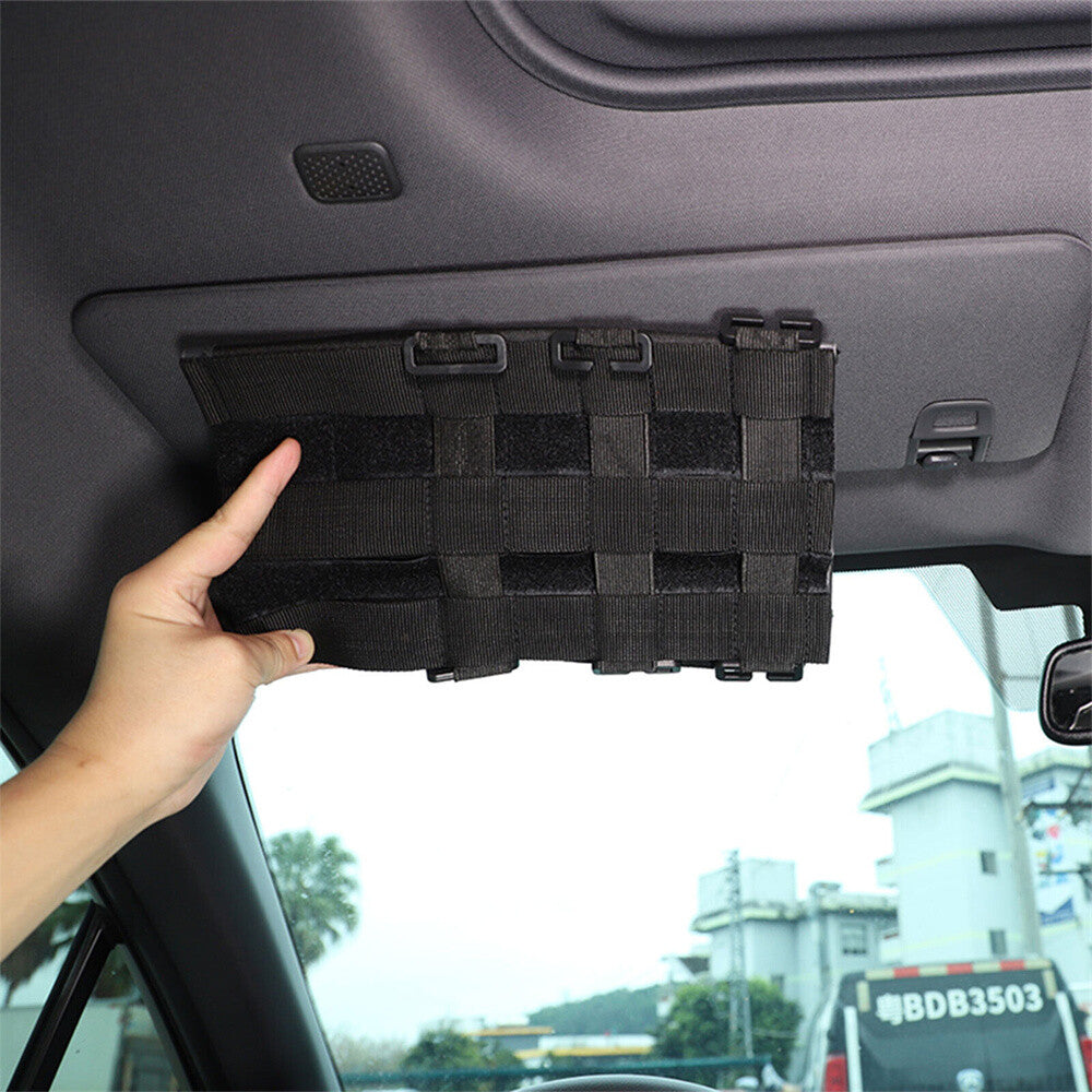Left Sunvisor Multipurpose Storage Bag Pocket Organizer For Toyot@ for Sienna 2021+