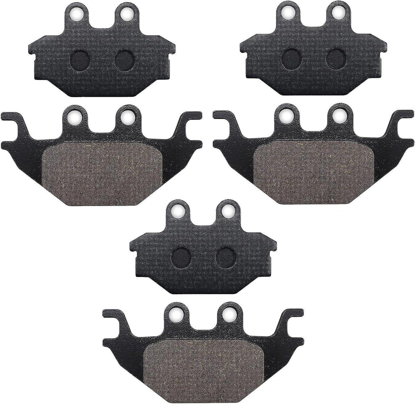Front Rear Semi-Metallic Brake Pads for Quadlander 300 600 ARCTIC CAT 250 300