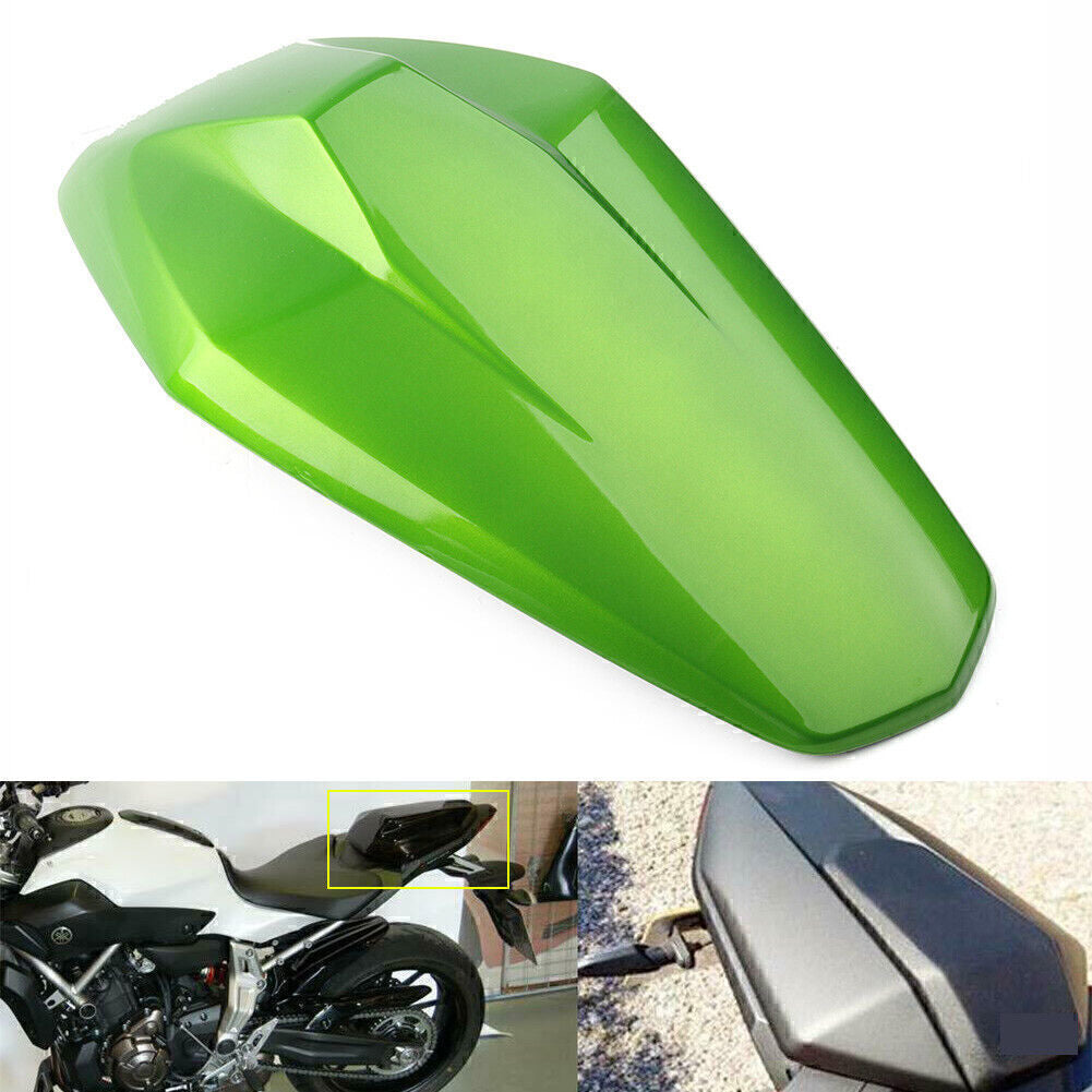 Motorcycle Rear Pillion for Seat Back Cover Cowl Fairing for Kawasaki Z H2 20+ Green