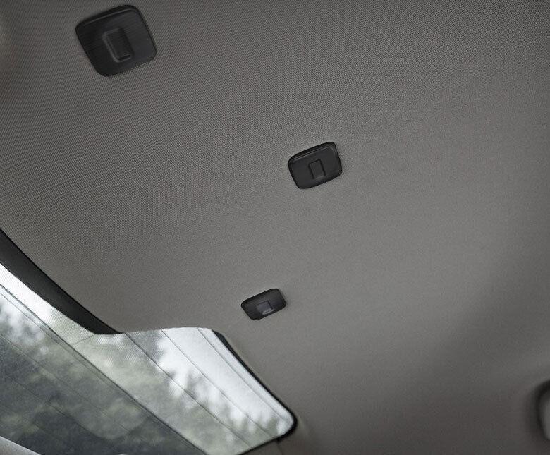 Black Titanium Rear Roof Car Cover Trim Fit for Volvo S60 2011 2012-2018 3PCS