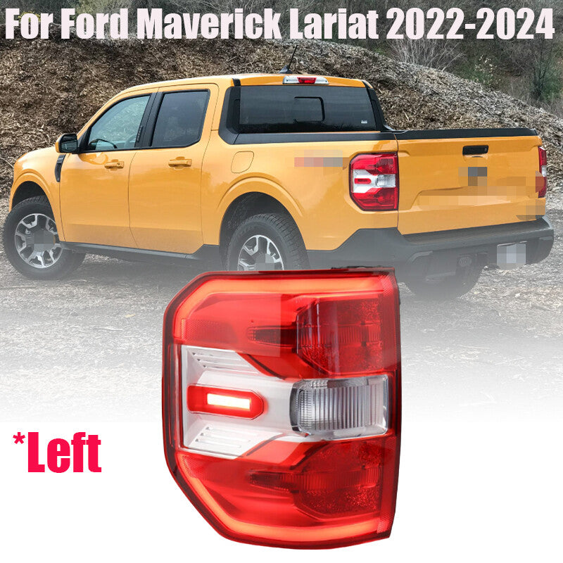 2022 2023 2024 Fit for Ford Maverick Lariat LED Tail Light Left Driver Rear Lamp
