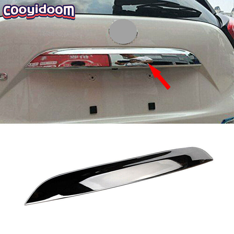 Molded trim for Nissan Murano 2015-2022 trunk lid - Chrome Silver