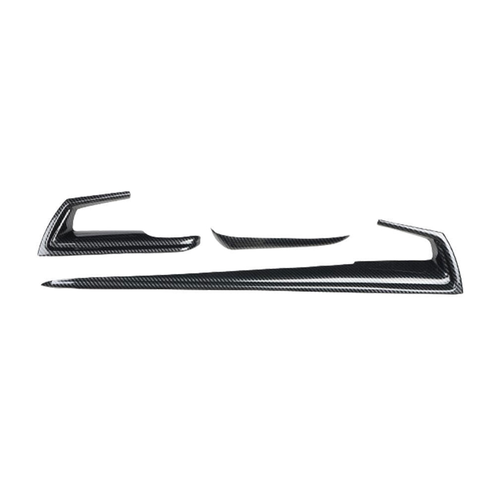for Cadillac XT5 17-24 ABS Carbon Fiber Inner Central Console Strip Cover Trims