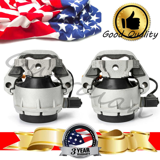 Left+Right Engine Mounts 4G0199381 for Audi A6 A7 3.0L V6 A/T Quattro 12-18 16