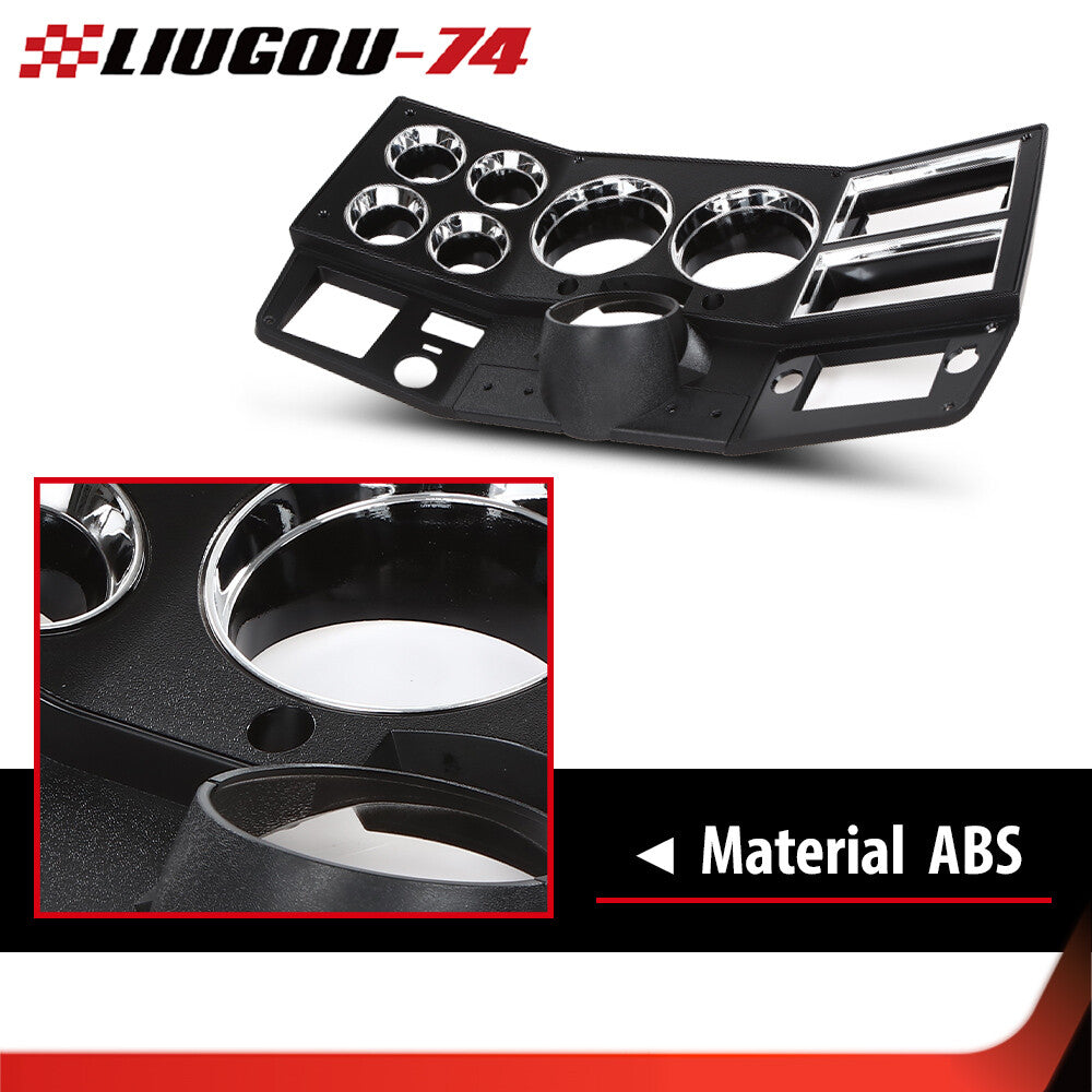 Dash frame with air conditioning and lower pillar cover suitable for 1981-1983 for Chevrolet for GMC trucks.