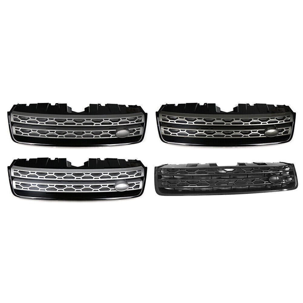 Front Bumper Mesh Grille Upper Grill Fit for Land Rover Discovery Sport 2015-19