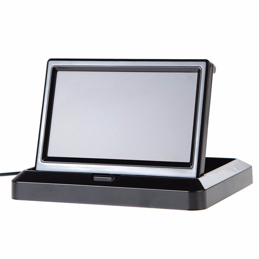 12V-24V HD 5 TFT LCD Color Monitor Car Reverse Rear View Kit For Backup Camera