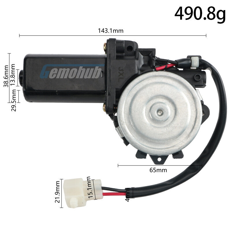 Rear Left for Toyota for Land Cruiser Passenger Power Window Lifter Regulator Motor