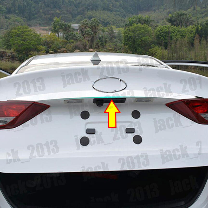 for Hyundai for Elantra 2016-2020 Stainless Rear Trunk Tailgate Boot Grab Trim Cover