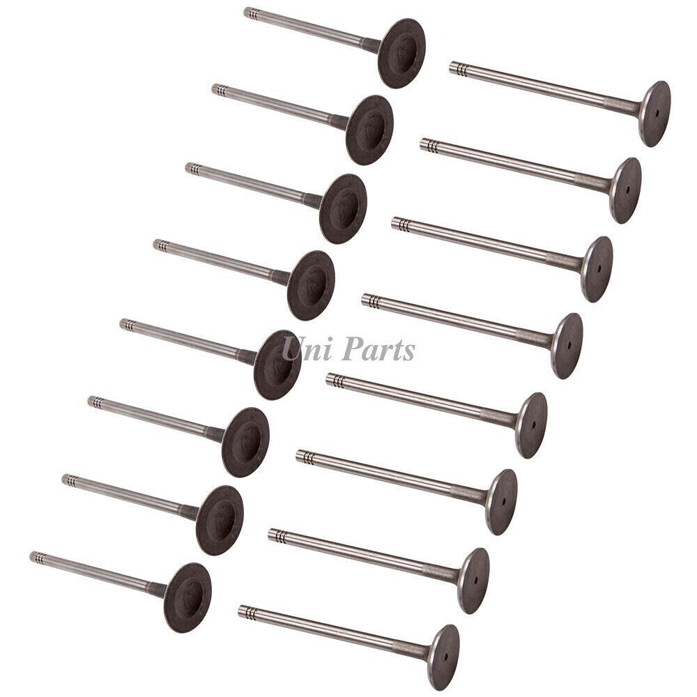 for Audi A4 TT for VW for Golf for Jetta Beetle 16 pcs Engine Intake Exhaust Valves Set