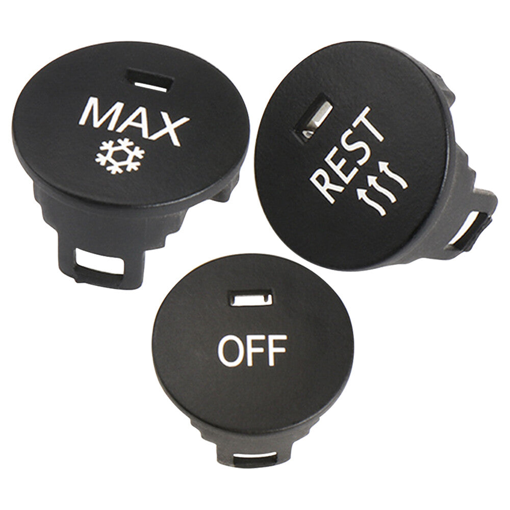 Front A/C Speed Switch Button Cap Set for BMW E60 E61 E63 E64 5 6 Series M5 M6