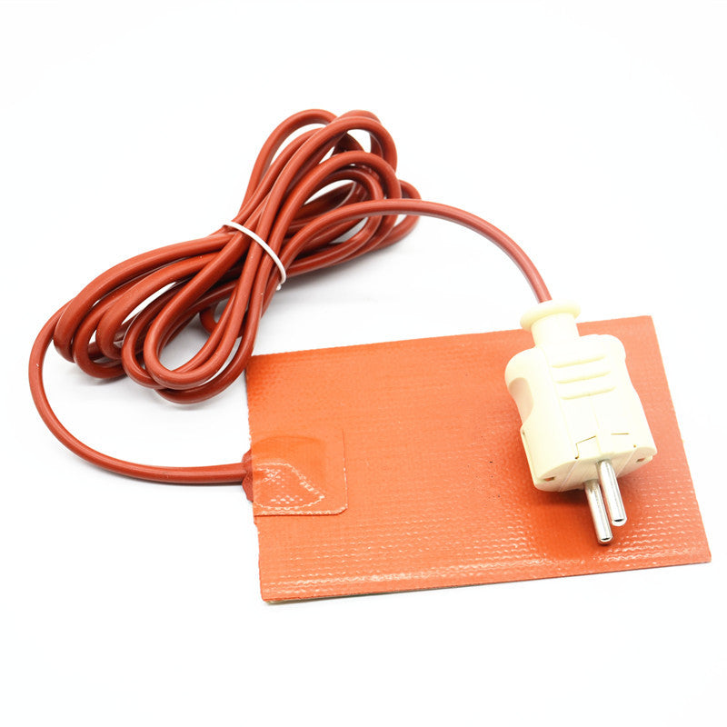 220v Heater Pad Engine Block Hydraulic Tank Heating Plate Oil Pan Sump  EU Plug