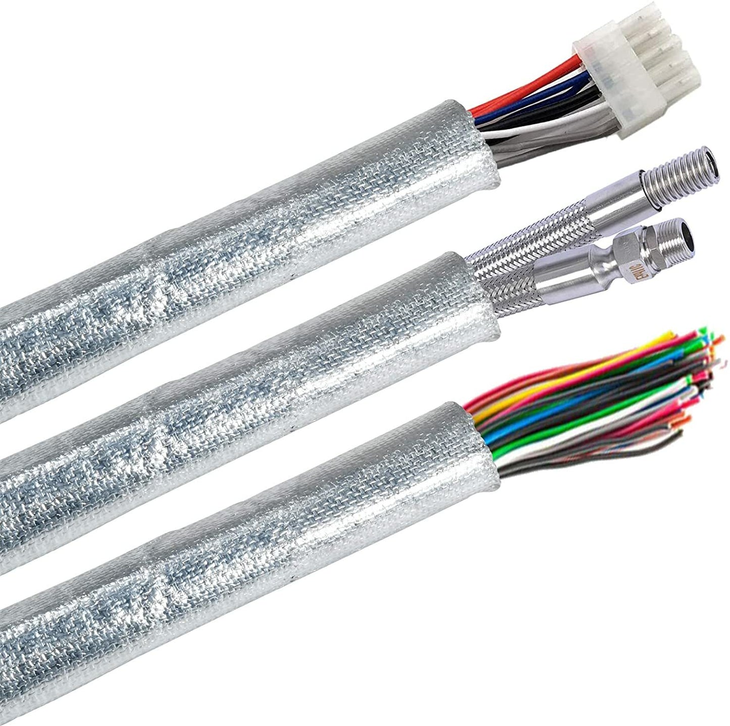 Heat Sheath 3/4 inch ID x 10 ft heat-insulating plug wire for automotive wiring harnesses