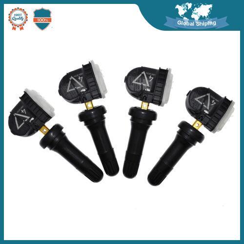 A new 433MHz set (4) of tire pressure sensors (TPMS) for General Motors for Buick for Chevrolet for GMC 13598773