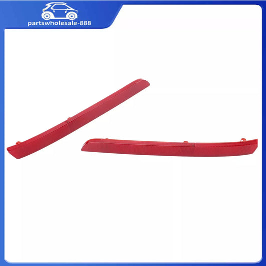 7E0945105 7E0945106 Dual rear bumper reflector light protective covers suitable for Volkswagen red...