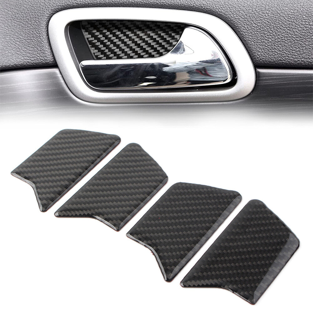 4 x Interior Door Handle Bowl Panel Cover Trim for Jeep Grand Cherokee 2011-2020