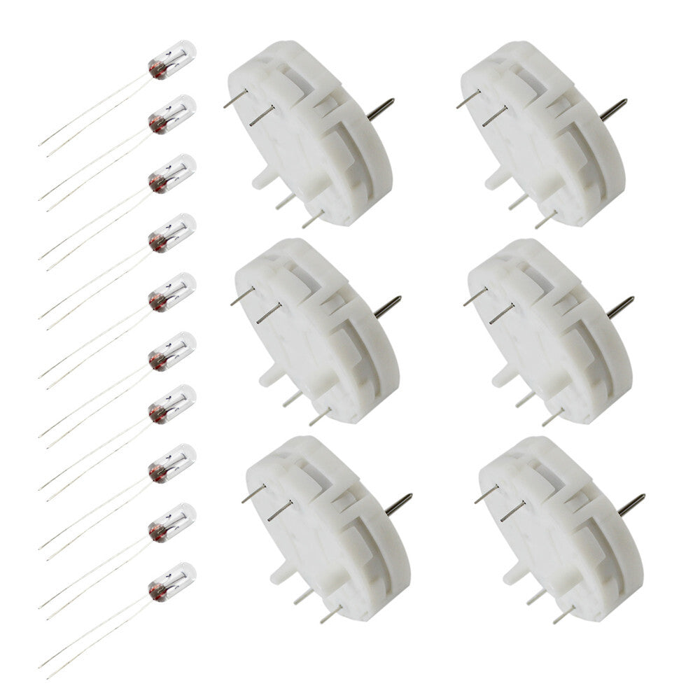 10 Kit Stepper Switec BULBS for BONUS  Gauge Cluster w/ 6PCS in