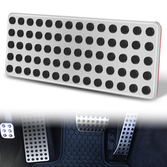 1x Non-slip Foot Rest Plate No Drill Footrest Pedal Pad Cover for Mercedes-Benz