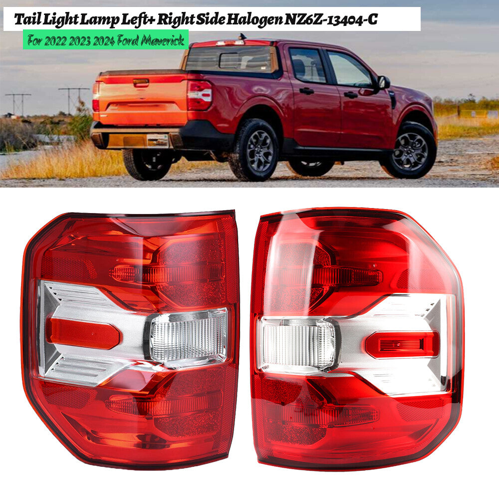 Applicable to 2022-2024 for Ford Maverick taillights, driver's side and passenger side.